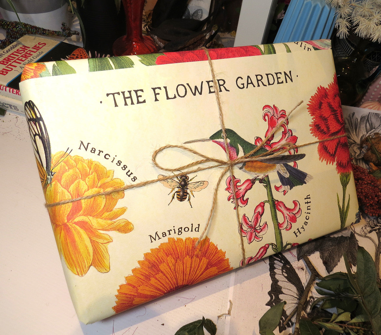 Gift wrap paper Flower Garden