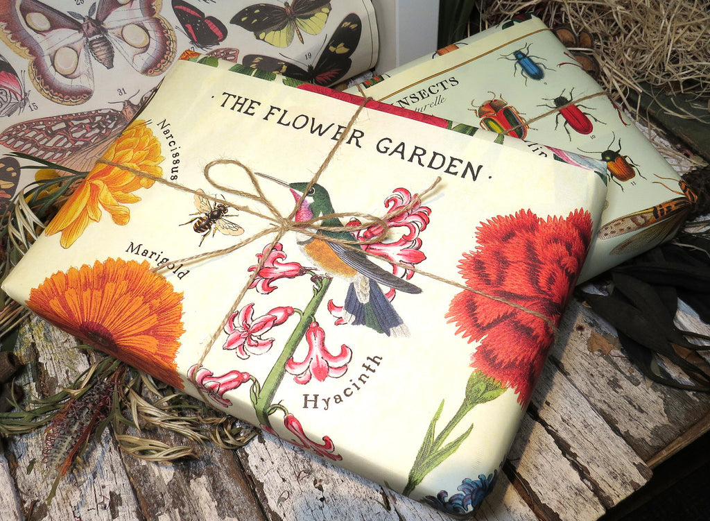 Gift wrap paper Flower Garden