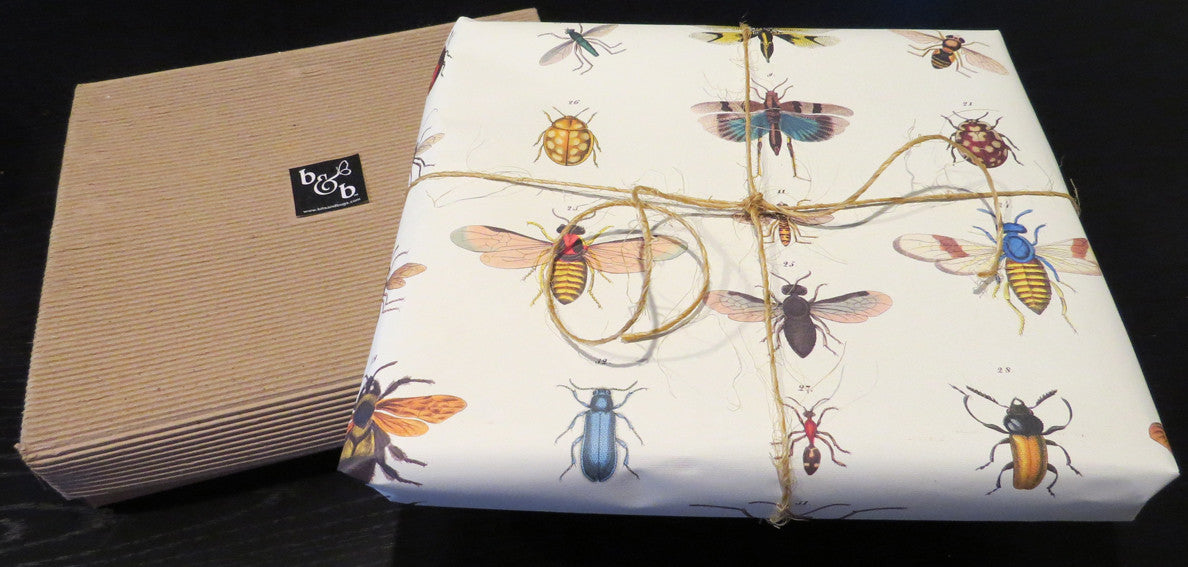 Beetle print paper Bits & Bugs